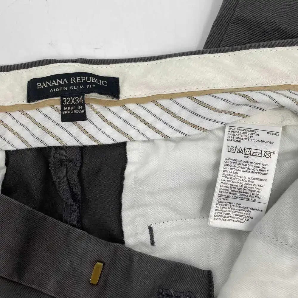Banana Republic Gray Chino Pants | Size 32 Regular